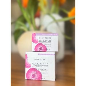 NWT Glow Recipe Plum Plump Hyaluronic Cream & Refill